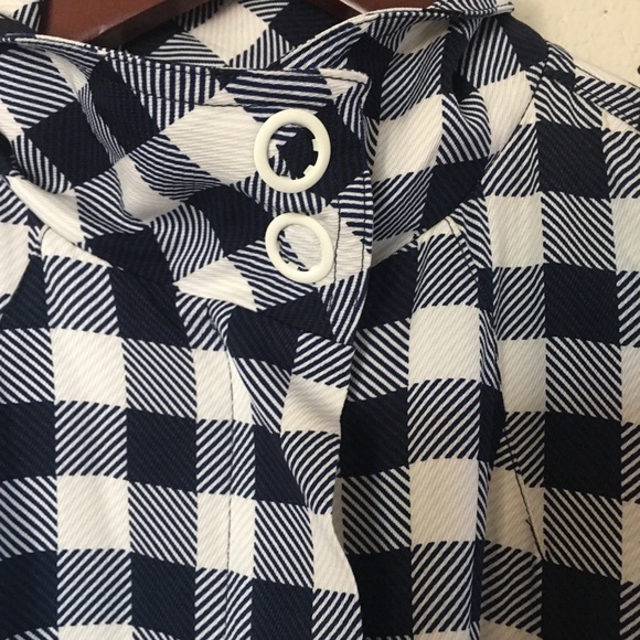 Jonathan Simkhai Gingham Twill Utility Jacket - Picture 14 of 15